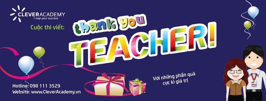 Cuộc thi viết: "Thank you, Teacher!"