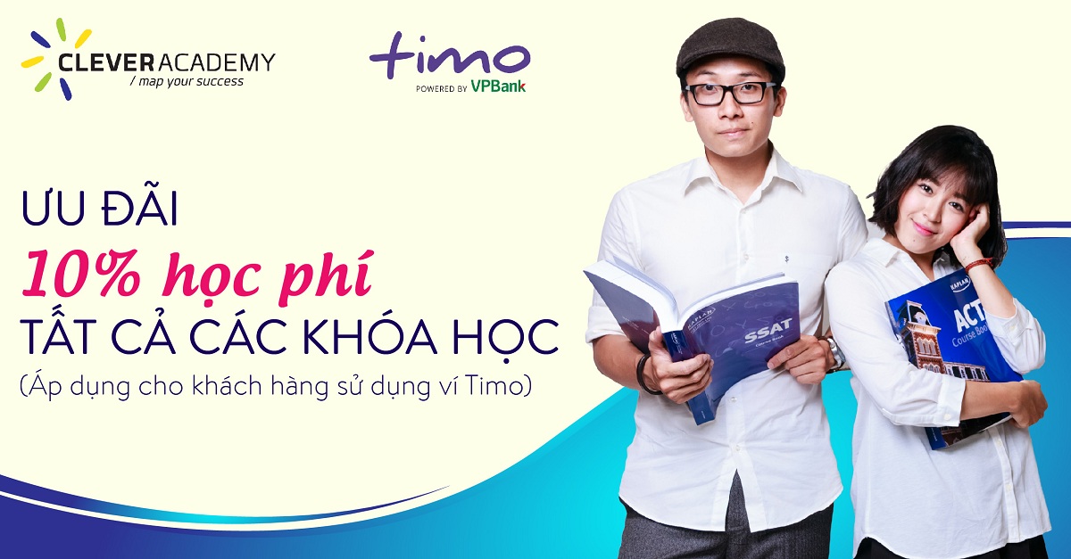 Ưu đãi học phí cho khách hàng sử dụng Timo