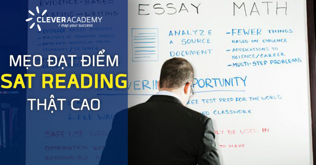 Mẹo đạt điểm SAT Reading thật cao