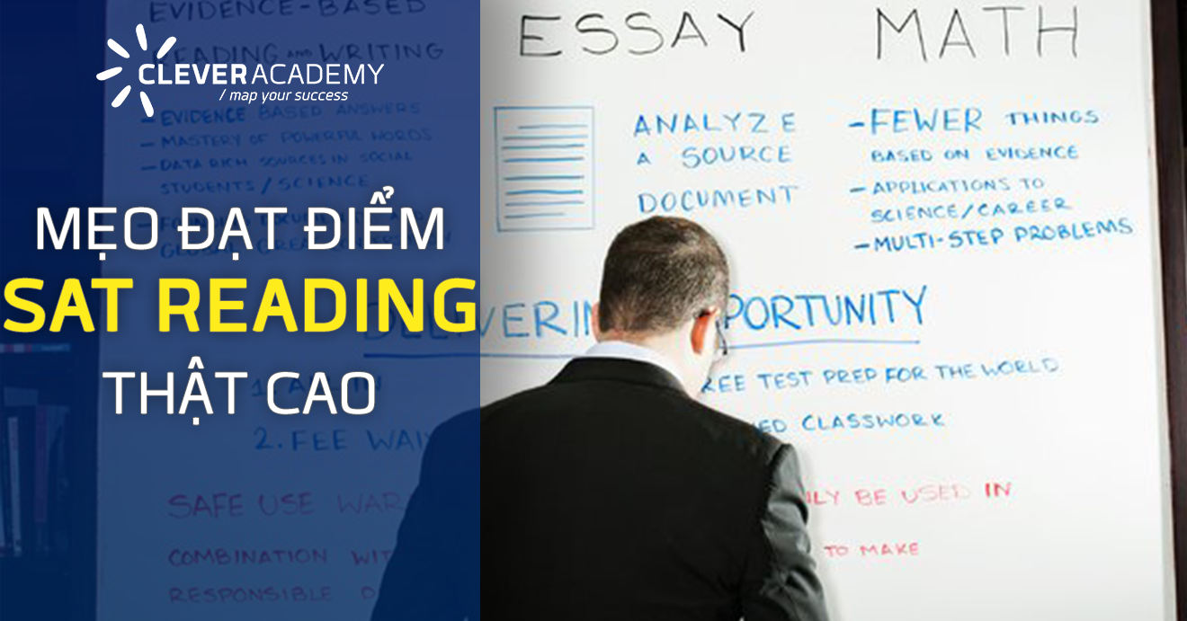 Mẹo đạt điểm SAT Reading thật cao