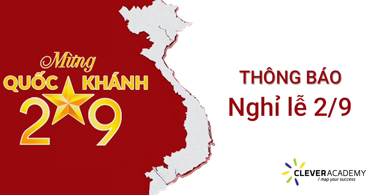 Thông báo lịch nghỉ lễ 2/9/2018