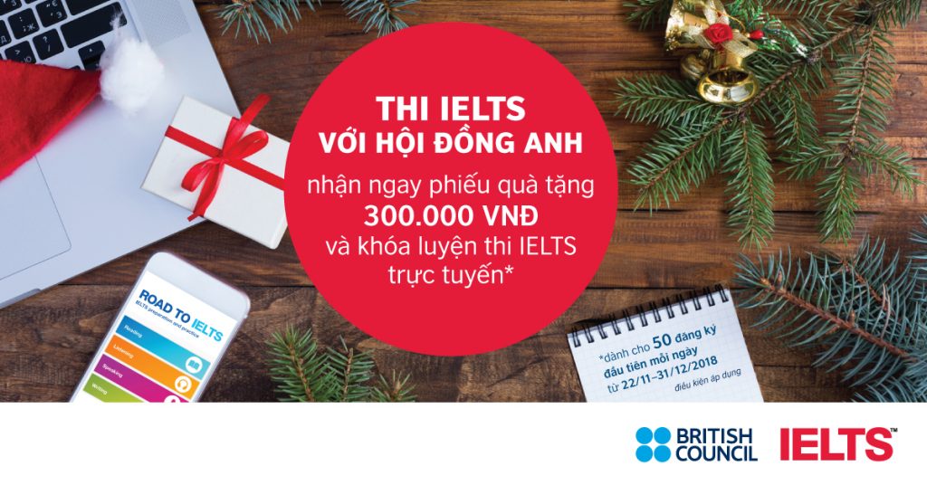 Ưu đãi cuối năm dành cho thí sinh IELTS!