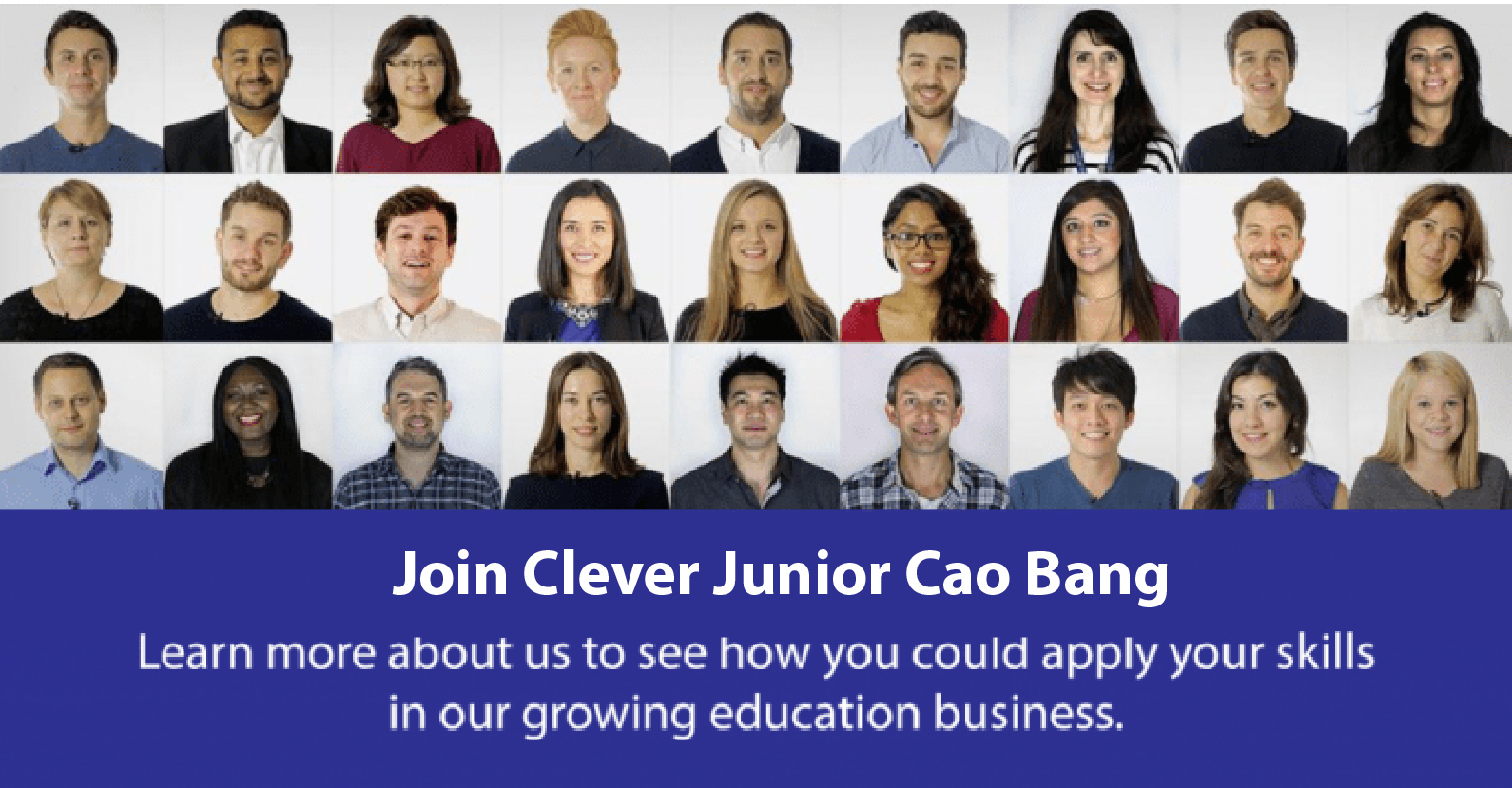 [Clever Junior] Tuyển dụng nhiều vị trí tại Chi nhánh Cao Bằng