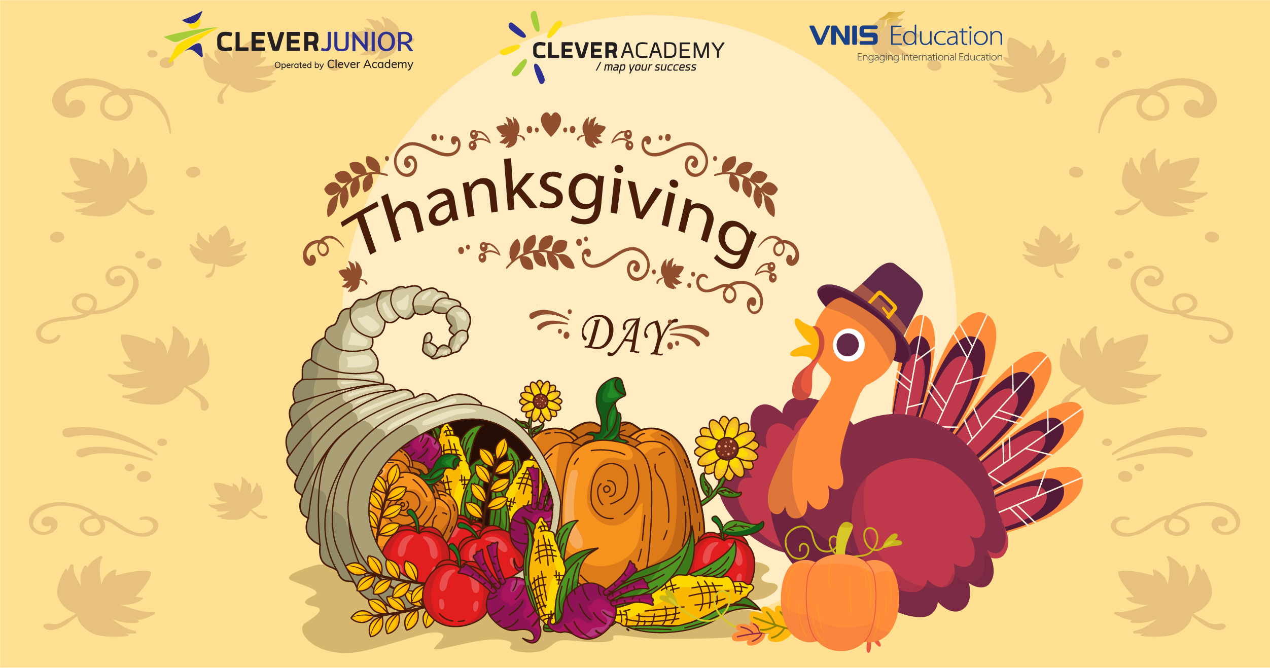 Mừng Lễ Tạ Ơn 2020 (Thanksgiving) – Clever Academy