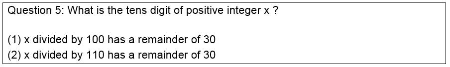 GMAT Quant Remainder