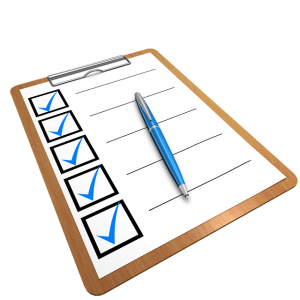 Checklist Clipboard
