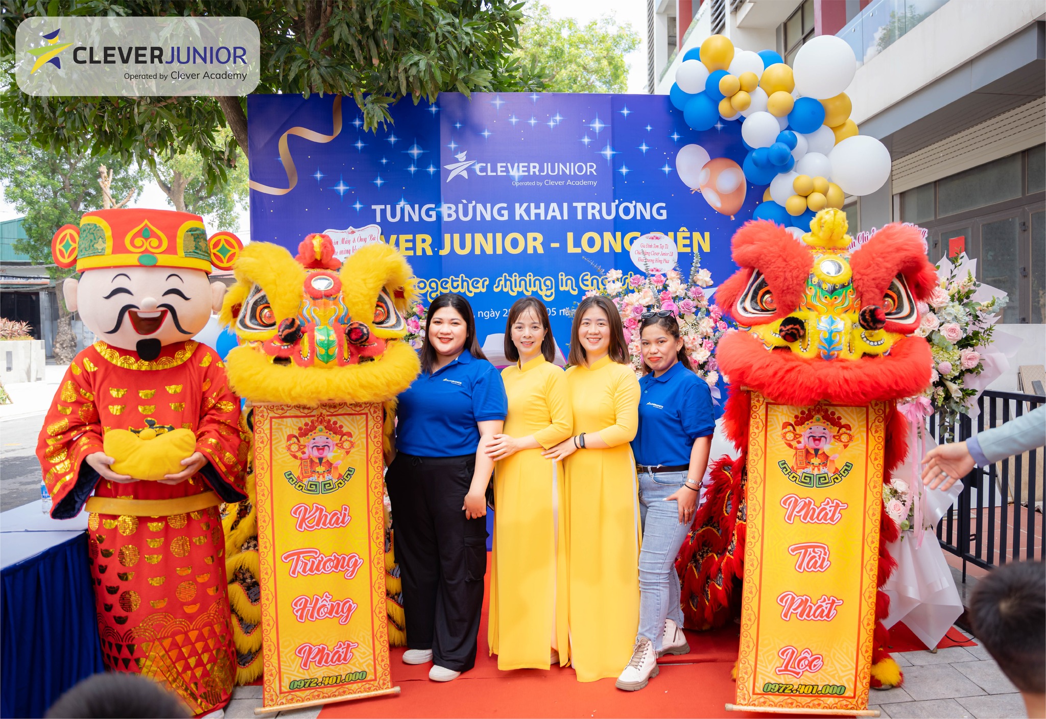 Clever Academy tổ chức Lễ Khai Trương Clever Junior Long Biên
