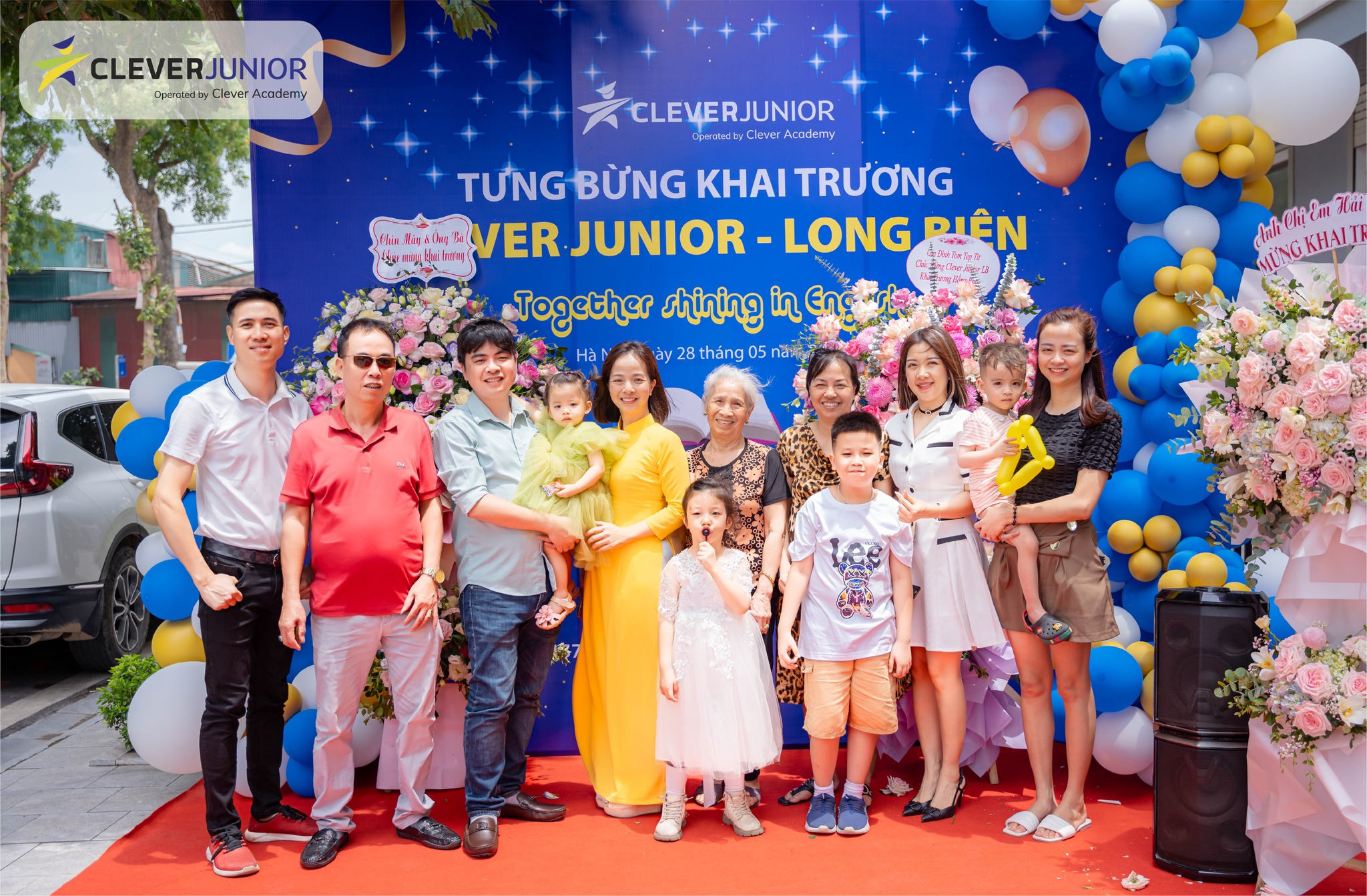 Clever Academy tổ chức Lễ Khai Trương Clever Junior Long Biên