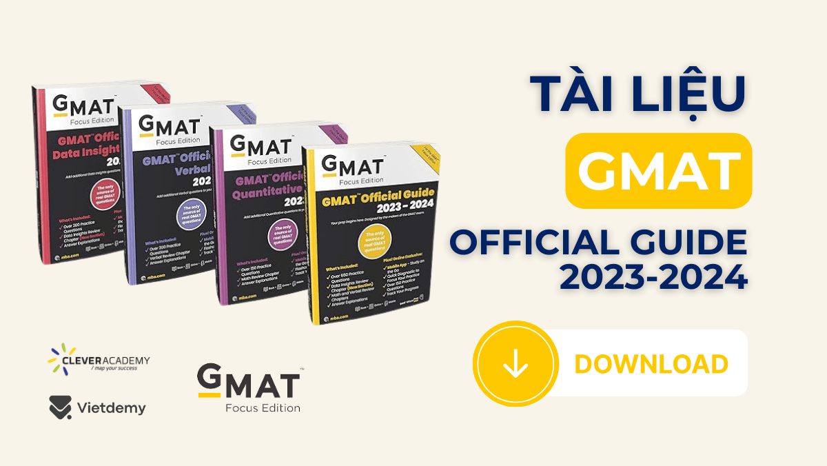 GMAT Official Guide – Bí kíp chinh phục bài thi GMAT